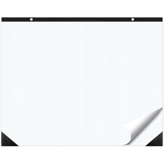 Large Engineering Graph Paper 22x17 in Sturdy Graph Desk Pad 1/4 in Quad Grid Blueprint Paper Giant Drafting Pad Sketching Graph Paper for Engineer Architect Designer Mathematician Draftsman