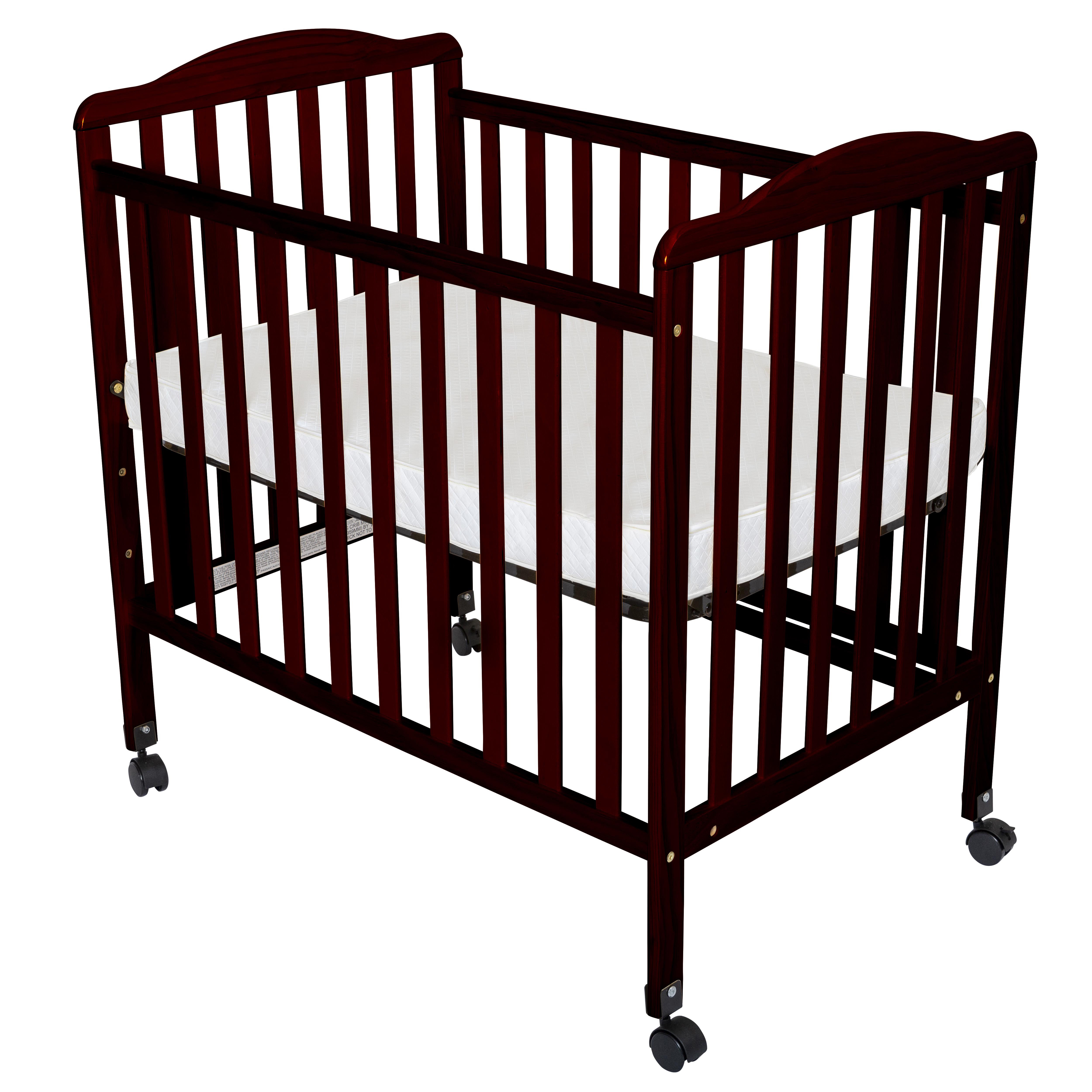Fizzy Baby Mini Crib with 3 Position, Espresso