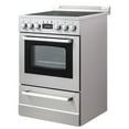 thumbnail image 4 of Avanti ELITE Series 24" Electric Range Oven, in Stainless Steel (DER24P3S), 4 of 5