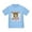 Baby Blue, variant on CafePress - Celebrate 100 Days Of School Toddler T Shirt - Cute Toddler T-Shirt, 100% Cotton