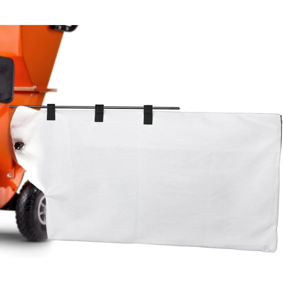 Wood Chipper Bag Universal 24" x 48" Suitable for GreatCircleUSA Chipper, Universal Wood Chipper Discharge Bag Shredder Mulcher Collection Bag Replacement for Landworks Shredder Accessory