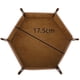 thumbnail image 3 of Paquete de 2 Bandejas Hexagonales Plegables para Dados, Organizador de Caja de Almacenamiento de Escritorio para Juego de Dados Macarena Organizador de bandeja hexagonal de dados, 3 of 6