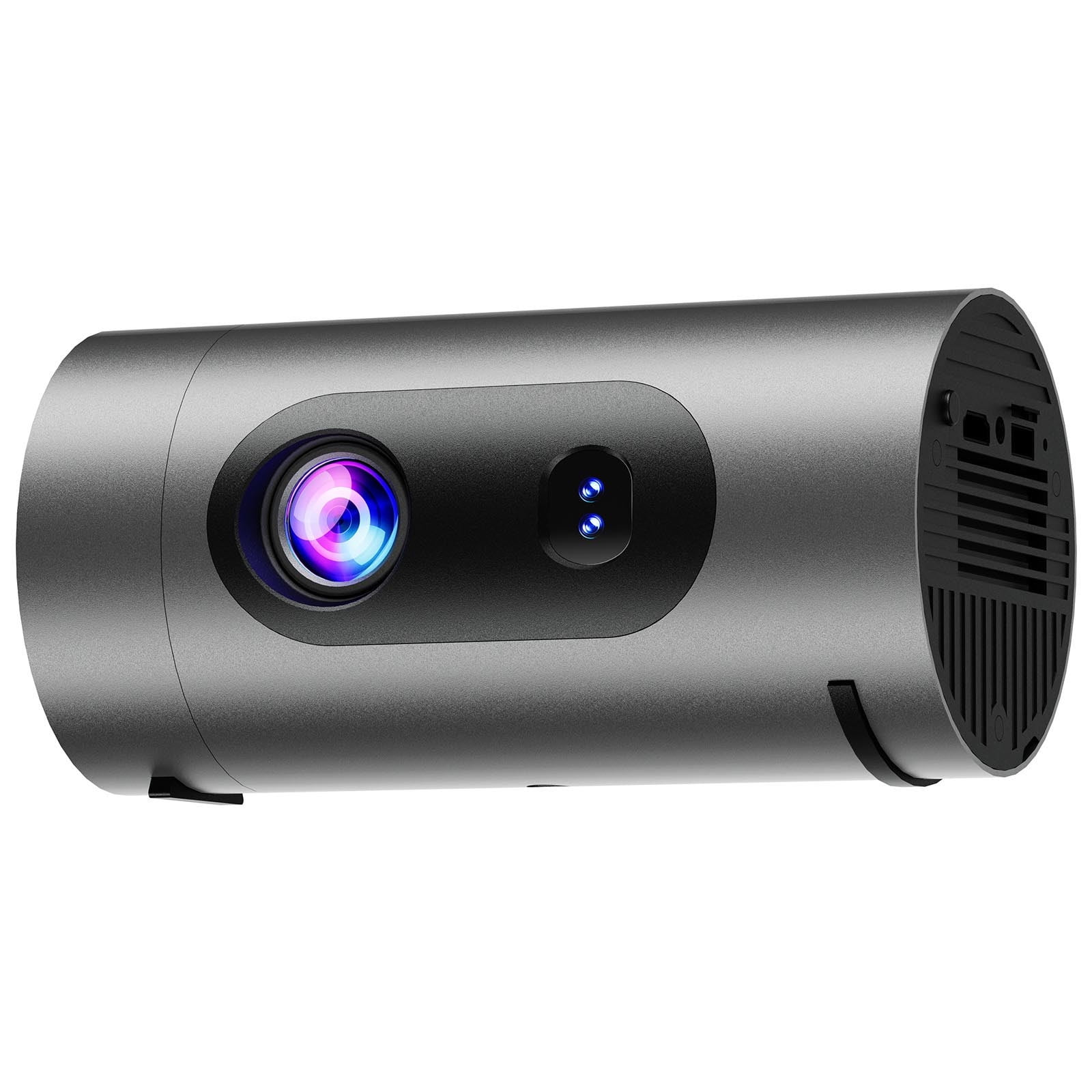 Uutvery 4K Supported Projector with Auto Focus, 1080P Full HD Portable Outdoor Movie Projector, Built-in Streaming and Wireless Casting, Eye Protection, for Home Theater
