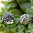 thumbnail image 5 of BESTOYARD 10Pcs Small Figure Ornaments Synthetic Resin Hedgehog Shape Outdoor Accessories for Terrarium, 5 of 5