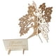 thumbnail image 1 of Injueey Árbol de deseos de madera, árbol de deseos 3D rústico, artesanía de DIY, decoración interior para el hogar, sala de estar, oficina, Artesanía Injueey HA022040-00, 1 of 1