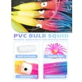 thumbnail image 4 of BLUEWING 18" Upgraded Fishing Spreader Bar Wave with 6" Bulb Squids, 5.28in Trolling Birds and 316 Stainless Steel Rod Offshore Spreader Bar for Wahoo Tuna Marlin Mahi Mahi, Rainbow, 4 of 8