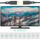 thumbnail image 3 of Cable De Fibra Óptica Hdmi Desmontable 8K Cable Hdmi 2.1 De 100 Pies/30 M De Largo En Pared Con Conectores Micro Hdmi Duales Y Hdmi Estándar Compatible Para Pc Tv Playstation4 Ps5 Xbox Series X Rtx409, 3 of 5