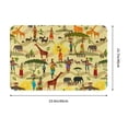 thumbnail image 3 of Disketp African Mat For Front Door Outside - Doormat Outdoor Entrance - Welcome Mats Outdoor,Outside Entry And Outdoor Entrance 16''X24'', 3 of 9