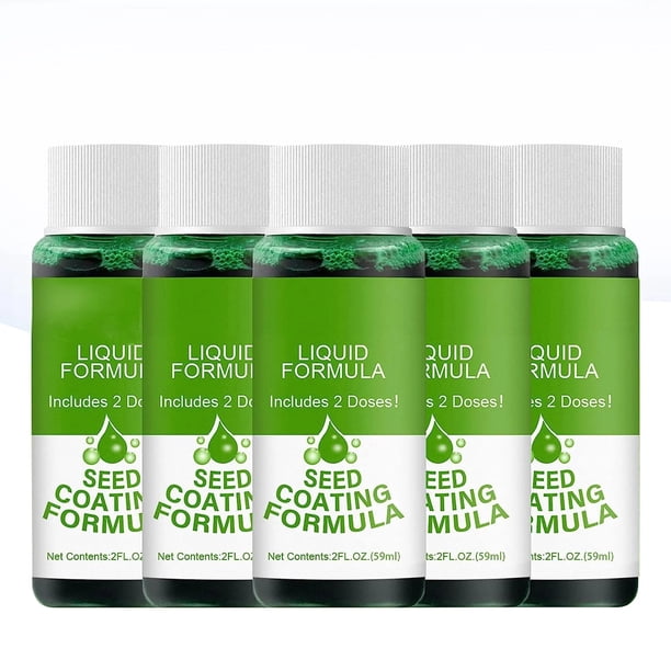 Nutritiousfor Grass Growingliquid, Rejuvenecimiento Líquido Spray Hierba Micronutrientes Booster Líquido Spray Soluciones 5PCS 60ml