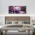 thumbnail image 4 of Hieng Cute Axolotl Canvas Wall Art for Bedroom Cartoon Salamander Picture Wall Decor Boys Girls Ocean Sealife Wall Art Kawaii Reptile Animal Sea Underwater World Wall Painting, 4 of 6
