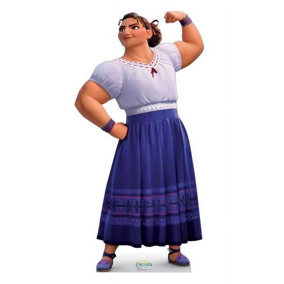 72 x 35 in. Life-size Cardboard Cutout of Luisa - Disneys Encanto