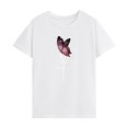 thumbnail image 1 of Camiseta de verano para mujer, cuello redondo, cuello redondo, para vacaciones, deportes de playa SG, 1 of 7
