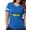 Royal Blue, variant on CafePress - I Stand With Ukraine Flag Emblem Map Patri T Shirt - Womens Football Shirt