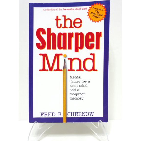 Pre-Owned The Sharper Mind: Mental Games for a Keen Mind and a Foolproof Memory (Paperback) 0735202877 9780735202870