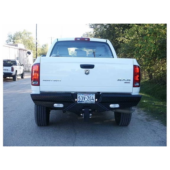 Frontier Truck Gear 100 49 8004 Diamond Rear Bumper Fits select: 2003-2008 DODGE RAM 1500, 2003-2008 DODGE RAM 2500