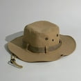 thumbnail image 2 of Clearance! Fdelink Bucket Hat Sun UV Protection Hat Mens and Womens Summer Leisure Outdoor Mountaineering Jungle Sun Protection Big Brim Fishermans Hat Sun Hat Hat Khaki, 2 of 8