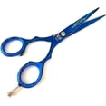 thumbnail image 3 of MT Hair Cutting Stainless Steel Pointed Barber Scissors, 6", Blue, 3 of 3