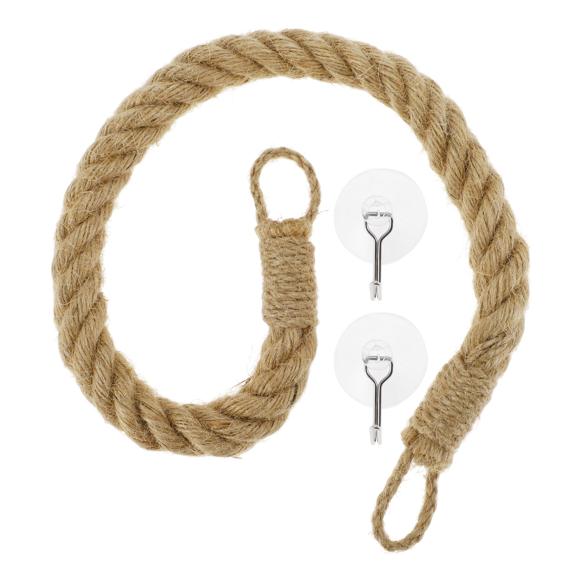 Unique Bargains Hermit Reptile Climbings Reptile Tank Terrarium Accessories W/ 2 Suction Cup Hooks 1 Set 21.65"