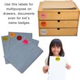 thumbnail image 3 of Round Label Stickers in Light Blue Moving Sticker Dots Great for identification and Marking Boxes- 540 Pack by Royal Green, 3 of 5