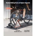 thumbnail image 6 of KFFKFF Foldable Magnetic Bike Trainer Stand, Adjustable 6-Level Resistance, Compatible with 26-29 Inch & 700C Wheels, Indoor Cycling Equipment with Quick Release Skewer and Front Wheel Riser Block, 6 of 9