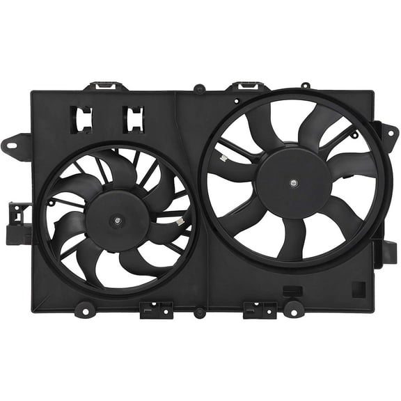 ECCPP Radiator Cooling Fan Replacement fit for 2006 2007 2008 for Chevrolet Equinox for Pontiac Torrent