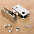thumbnail image 2 of 2 pack Zinc Alloy Fixed Glass Clamp Adjustable Glass Clamp Brackets C-8-10mm, 2 of 9