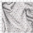 thumbnail image 4 of Soimoi Brown polyester Crepe Fabric Stars Star Print Fabric by the Yard 42 Inch Wide, 4 of 6