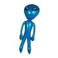 thumbnail image 1 of veasfak Inflatable Alien Cartoon PVC Inflatable Doll for Birthday Festival Halloween Blue, 1 of 9