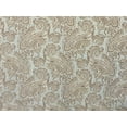 thumbnail image 2 of Fabric Mart Direct Beige Poly Cotton Fabric By The Yard, 55 inches or 140 cm width, 3 Continuous Yards Beige Cotton Fabric, Paisleys, Upholstery Drapery Curtain Wholesale Fabric, Window Treatment, 2 of 5