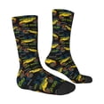 thumbnail image 2 of Goofa Monster Truck1 Printed Men's Crew Socks, Soft Durable Breathable Moisture-Wicking with Odor Control Cotton socks, 2 of 9