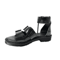thumbnail image 4 of Blake double buckle chunky sandal black, 4 of 4