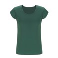 thumbnail image 4 of yillto Womens Basic Tee Short Sleeve Plain Round Neck Shirts Solid Color Causal Tunic Tshirts Tops, 4 of 7