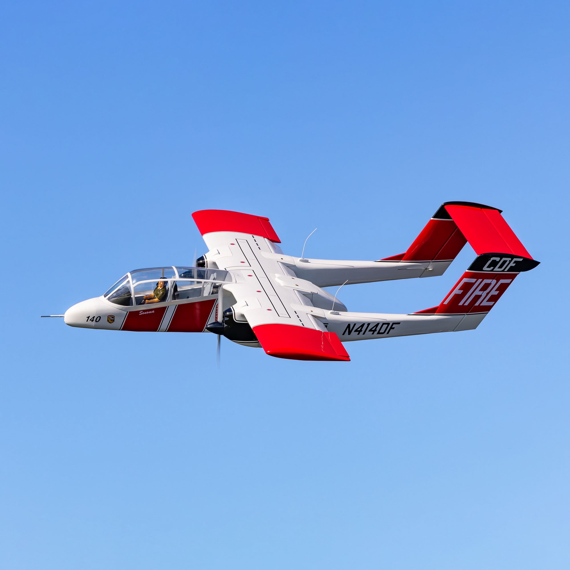 Hangar 9 RC Airplane OV-10 Bronco 20cc ARF HAN5055 RC Warbird Airplanes