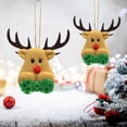 thumbnail image 1 of Christmas Deer Snowman Christmas Tree Decoration Pendant Santa Pentagram Small Hanging Ornaments, 1 of 5