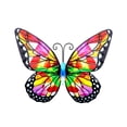 thumbnail image 2 of mariposas de metal Decoración de pared, Adorno de arte de pared para interiores y exteriores, ala, Esculturas de mariposas de metal portátiles para pa Estilo B, 2 of 8