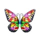 thumbnail image 2 of Escultura decorativa de mariposas shamjiam Mural, 2 of 8
