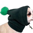 thumbnail image 2 of Chapeau d'Hiver pour Animaux de Compagnie Multicolore Couvre-Chef pour Chat, 2 of 6