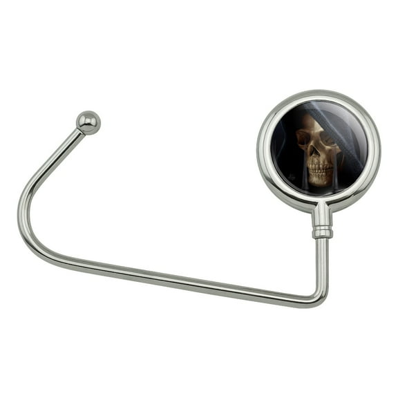 Grim Reaper Dead Death Fantasy Purse Bag Hanger Holder Hook