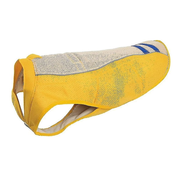 Chaleco de enfriamiento para perros, abrigo más fresco por evaporación para mascotas, material reflectante, correas ajustables,