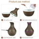 thumbnail image 4 of Humidificador USB Aceite Difusor de aroma 130 ml Cool Mist Maker 7 luces LED de color Luz n Abanopi Humidificador, 4 of 7