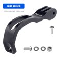 thumbnail image 5 of Titular De La Luz Delantera De La Bicicleta Soporte de luz delantera de bicicleta soporte de lámpara portátil soporte de cámara para Brompton GoPro, 5 of 5