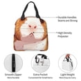 thumbnail image 4 of Easygdp Cartoon Guinea Pig Bolsa Térmica Premium - Tela Oxford Impermeable, Gran Capacidad, Bolsillo Frontal, Unisex para Trabajo, Escuela, Actividades al Aire Libre y Picnics, 4 of 8