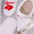 thumbnail image 4 of Pantufla Zapatillas de muy buen gusto esponjosas para el día de San Valentín, cómodas, con forma de corazón, antideslizantes para el hogar y el interior DQrwqpou Tenis De Mujer Tenis De Hombre, 4 of 8