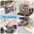 thumbnail image 2 of Yayeee 6 Pack Kitchen Dish Cloths Set for Washing Soft Drying Absorbent Microfiber Towels, Christmas Splendor, 2 of 9