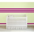 thumbnail image 2 of Borders Unlimited 30031 3.5 in. x 12 ft. Simple Stripes, Berry Pink, 2 of 3