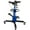 Blue, variant on Telyswee Transmission Jack, 0.6Ton/1322lbs Hydraulic Telescopic Transmission Jack, 2-Stage Floor-Standing Transmission Jack, with Foot Pedal, 360° Swivel Wheel, Garage/Workshop/Car Lift