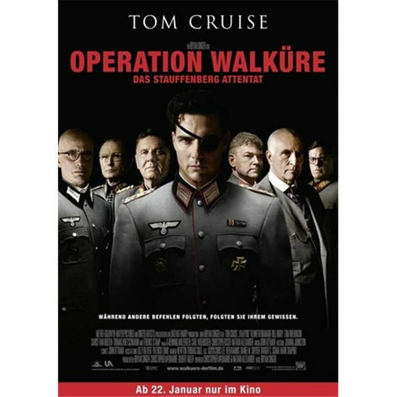 Posterazzi MOV430025 Valkyrie C.2008 - Style a German Movie Poster - 11 x 17 in.