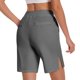 thumbnail image 5 of WILLBEST Pantalones Capri Casuales para Mujer, de Verano, Elásticos, Hasta La Rodilla, para Entrenamiento, Yoga, Informales, con Cintura Elástica, con Bolsillos, Talla 88 Extra Grande, 5 of 5