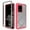 Red, variant on Dteck Case for Samsung Galaxy S20 6.2 inch, Shockproof Rubber Case Transparent Hard PC Back Phone Protective Slim Cover (Without Built-in Screen Protector) ,Black