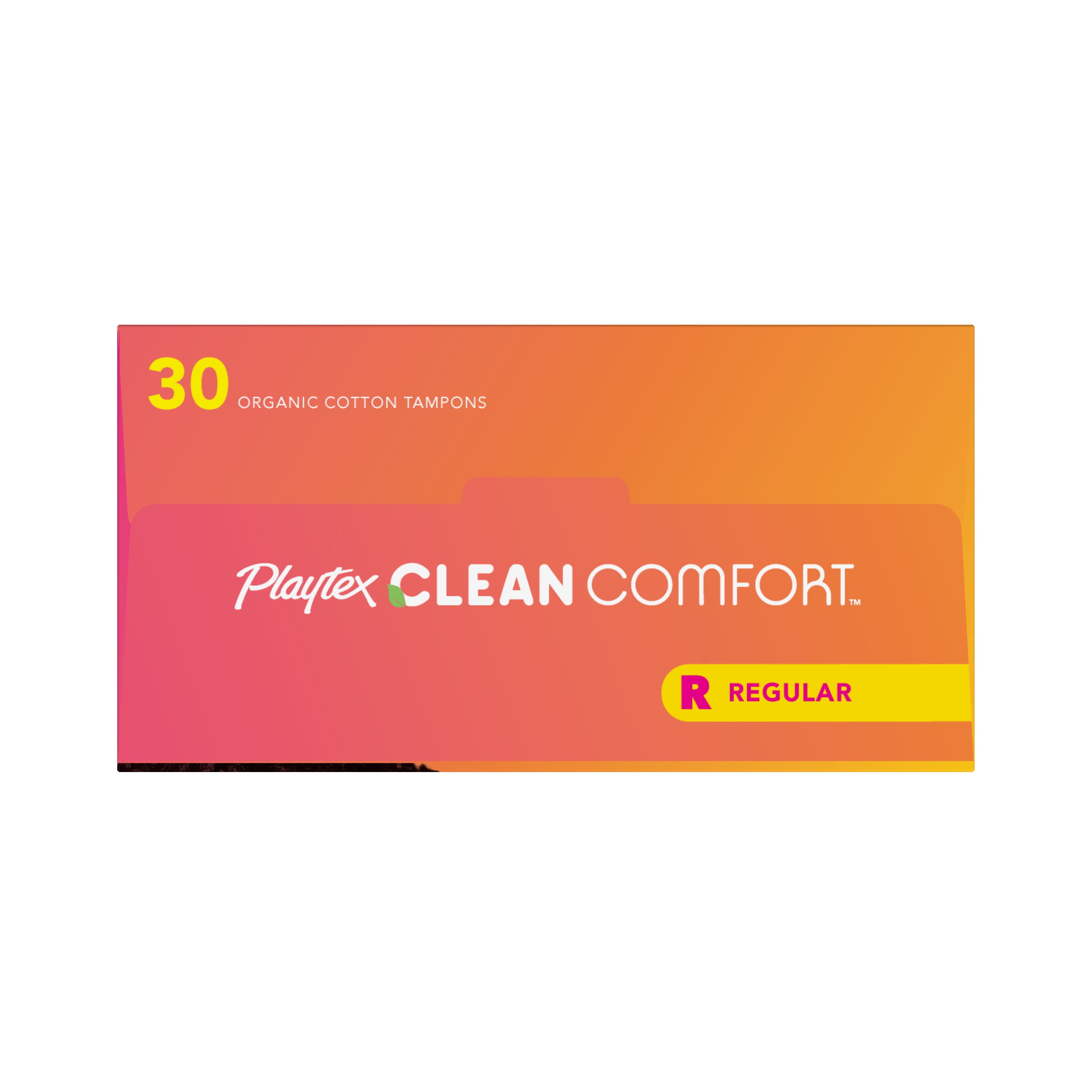 Playtex Clean Comfort™ Tampons, Regular Absorbency – Playtex US